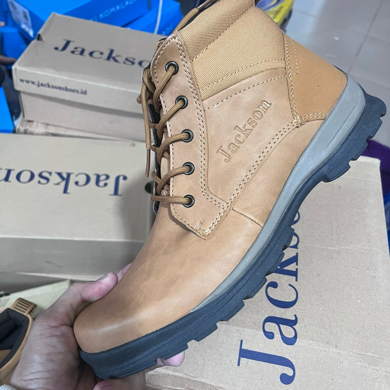 SEPATU BOOT JACKSON ORIGINAL BISA OUT DOOR FASHION