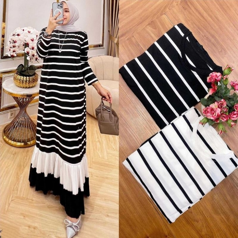 SALE DRESS LIDYA / DRESS LYCRA KNIT IMPORT KS