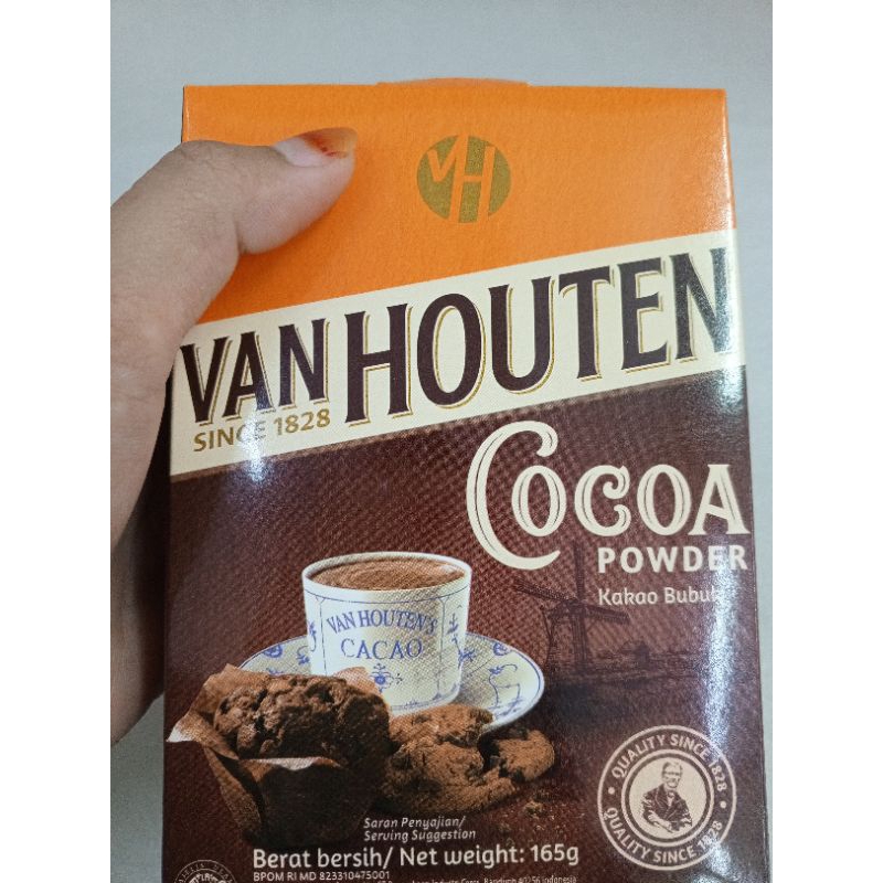 

Van Houten cokelat bubuk 165gr