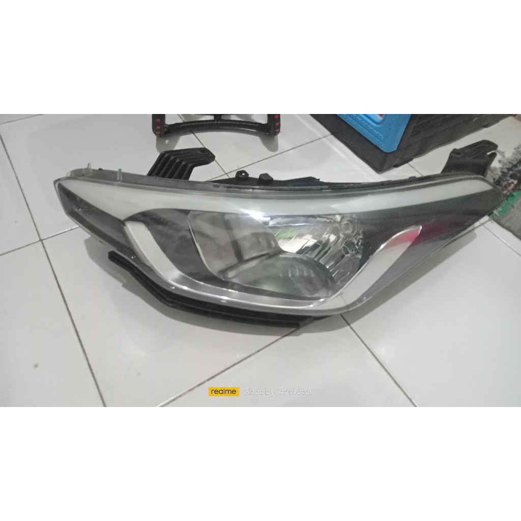 headlamp lampu depan hyundai new i20