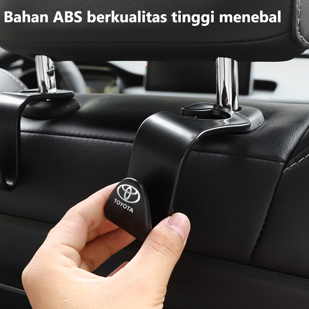 4PCS Kait Organizer Multifungsi Untuk Jok Belakang Mobil Kait Gantungan Tas Mobil Gantungan Kembali Kursi Kait Toyota Honda Daihatsu Mitsubishi Mobil Kait Gantungan Belakang 【Leleh】