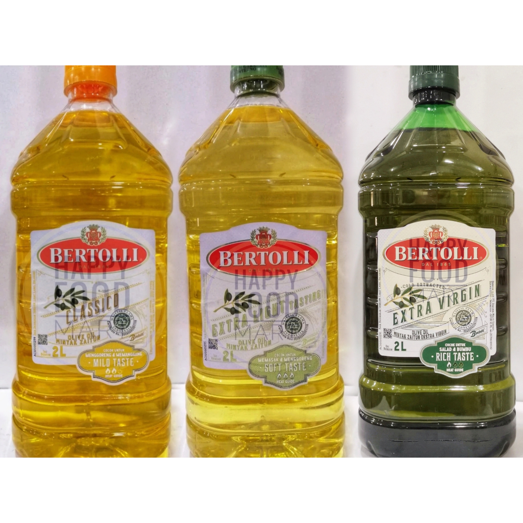 

[DISKON] BERTOLLI OLIVE OIL CLASSICO EXTRA LIGHT EXTRA VIRGIN 2 LITER/MINYAK ZAITUN/MINYAK OLIVE