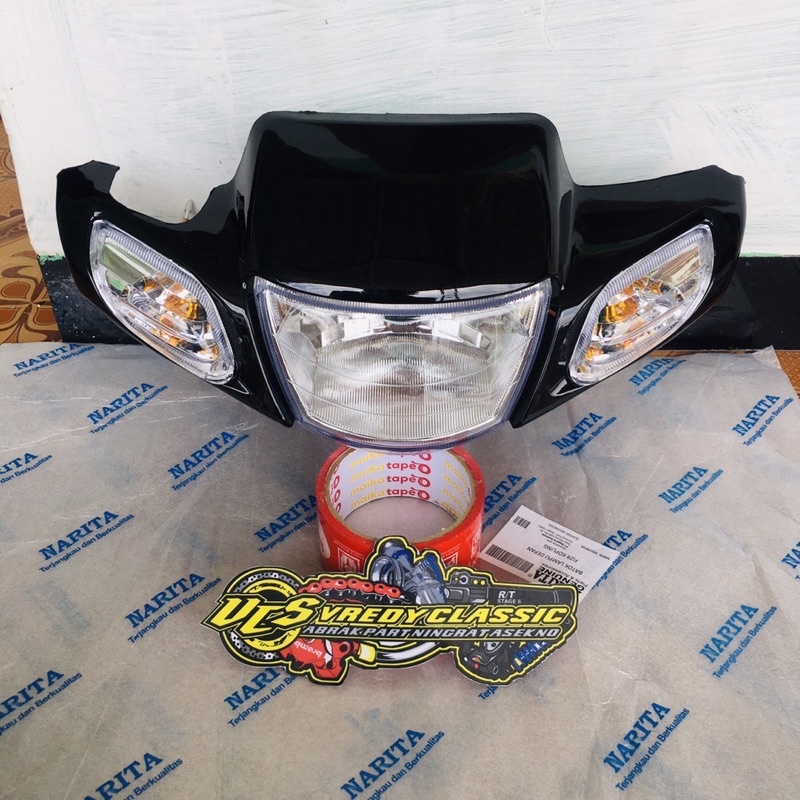 WIN-Batok Depan Vega R 2004 Cakram Hitam/Lama