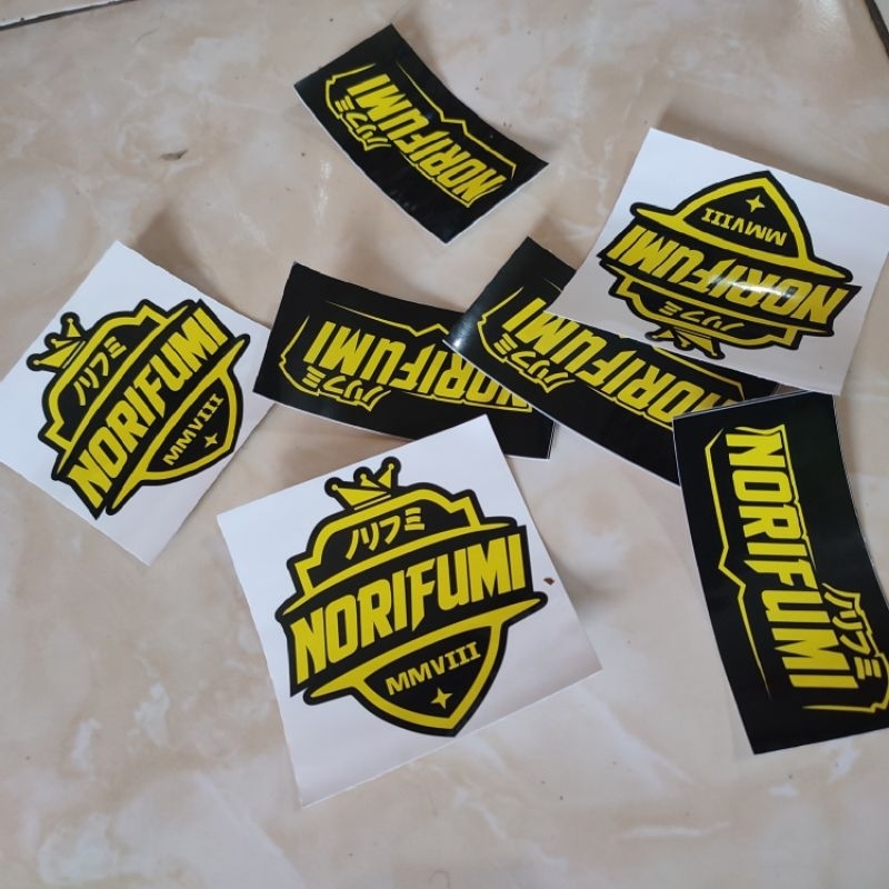 

Sticker Norifumi