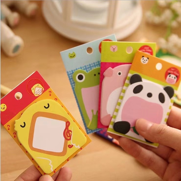 

Memo Catatan Tempel Hewan Lucu, Post-It Notes