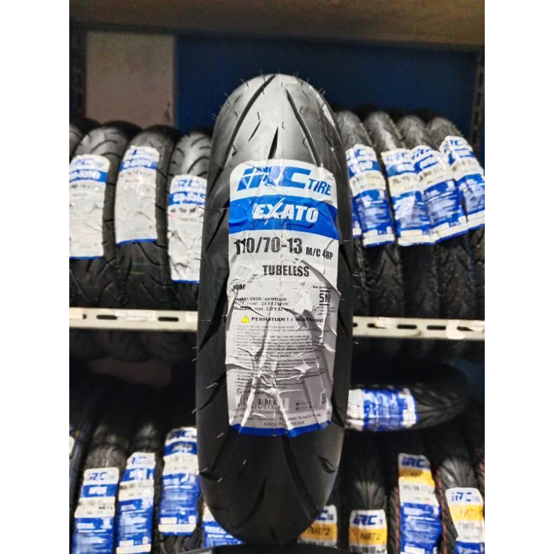 IRC 110/70-13 NR 88 EXATO BAN LUAR IRC RING 13 TUBELESS