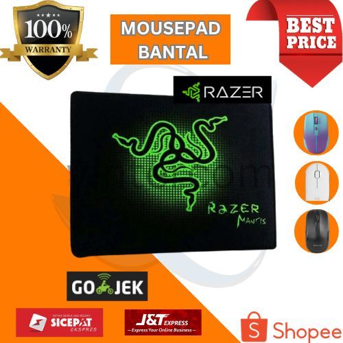 MOUSEPAD GAMING RAZER Bordir - mousepad razer