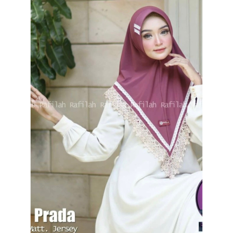 Rafila Prada gotik | hijab Prada | hijab gotik | hijab pesta | instan antem