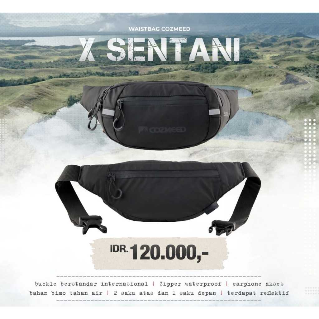 Tas Pinggang Waist Bag Cozmeed seri Sentani