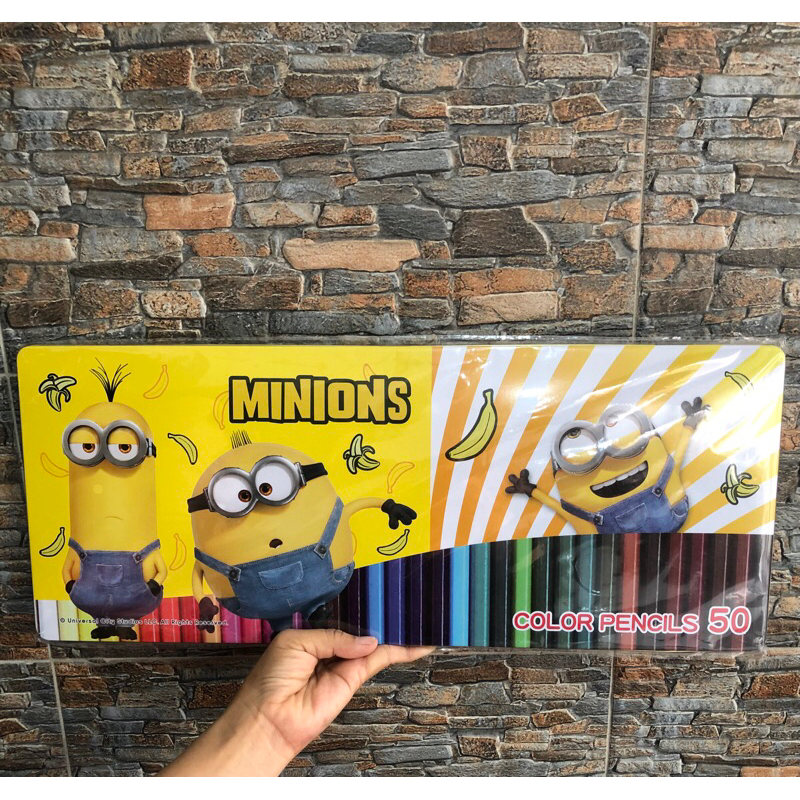 

Pencil Warna Set isi 50 Karakter Minnions (LL579)