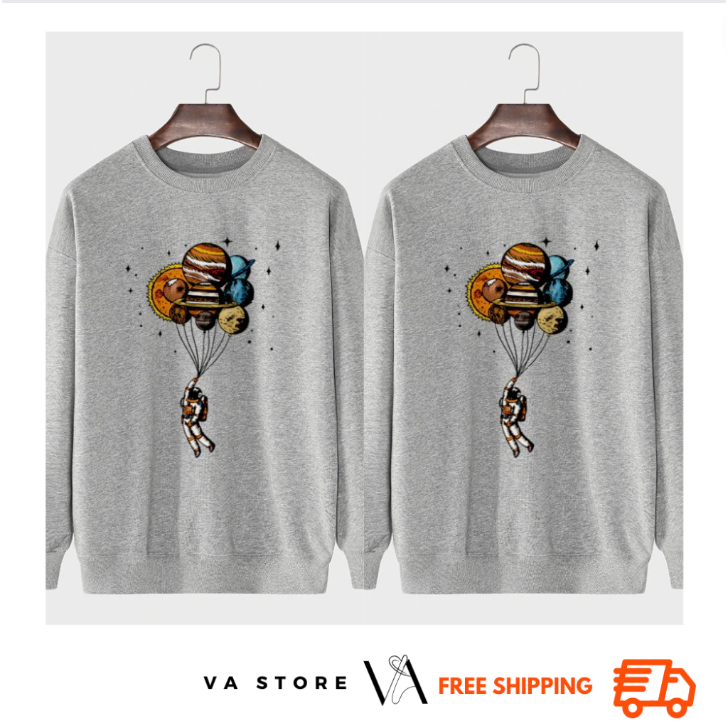 Sweater Astro Planet - Sweater Unisex - Sweater oversize - 86D