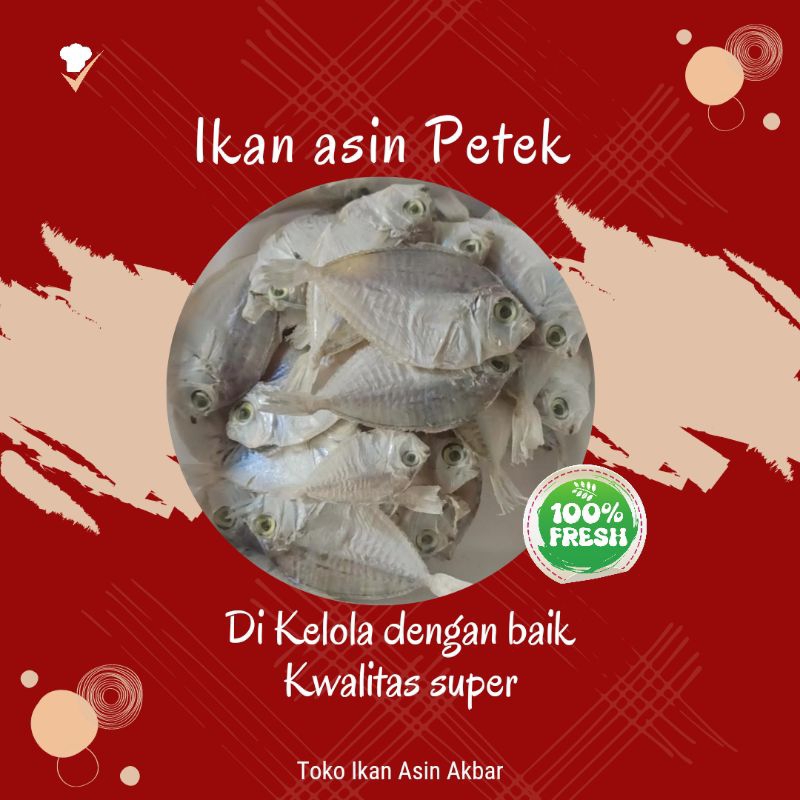 

Ikan asin petek murah