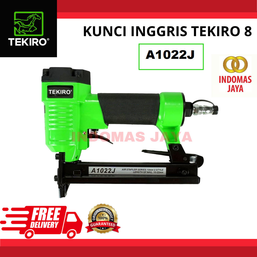Air Stapler Tekiro A1022J / Alat Tembak Staples Tenaga Angin Tekiro TEKIRO Air nailer stapler Gun 10