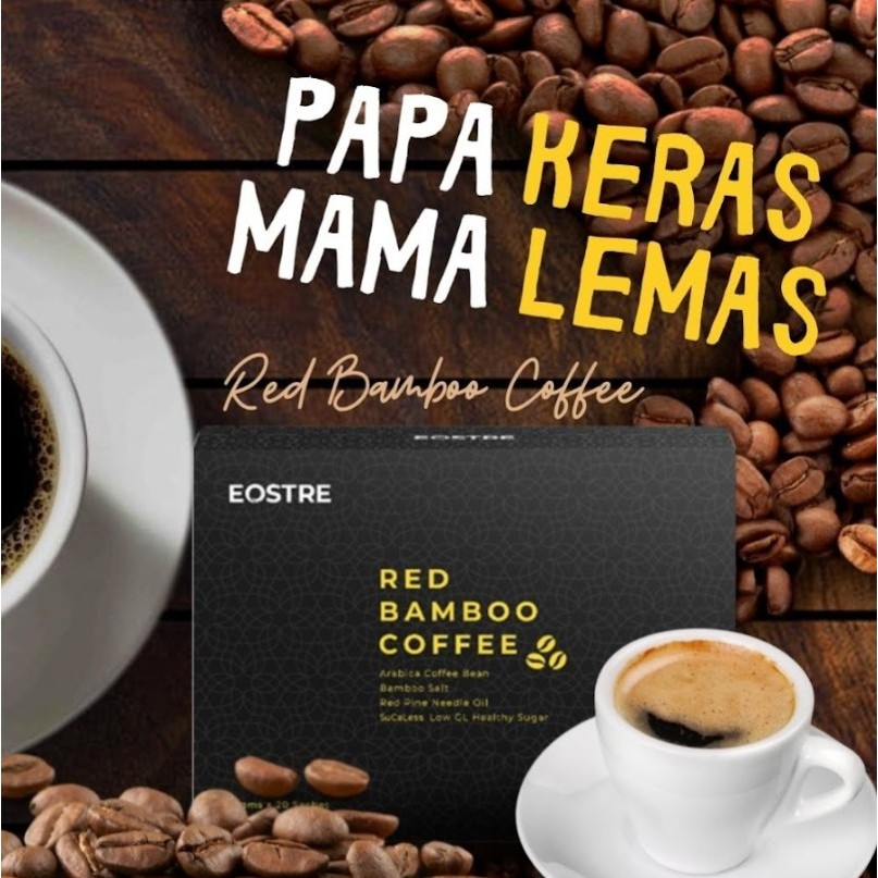 Kopi Stamina Pria Dewasa Tahan Lama Kopi Red Bamboo Original