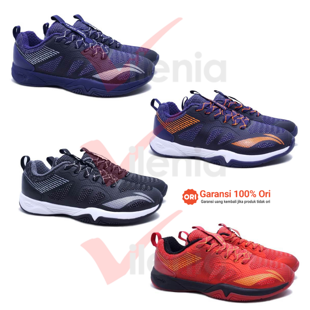 Lining Cloud Ace X1 Sepatu Bulutangkis / Olahraga Badminton Original XI