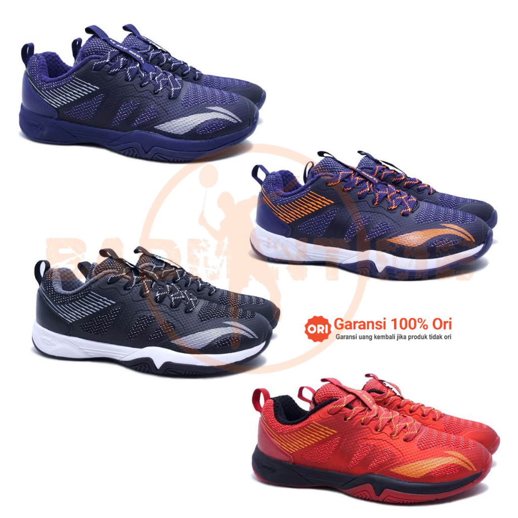 Lining Cloud Ace XI Sepatu Bulutangkis / Olahraga Badminton Original X1