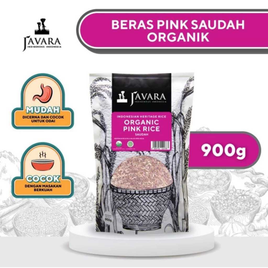 

Javara - Beras Pink Organik (Saudah) - 900 gr