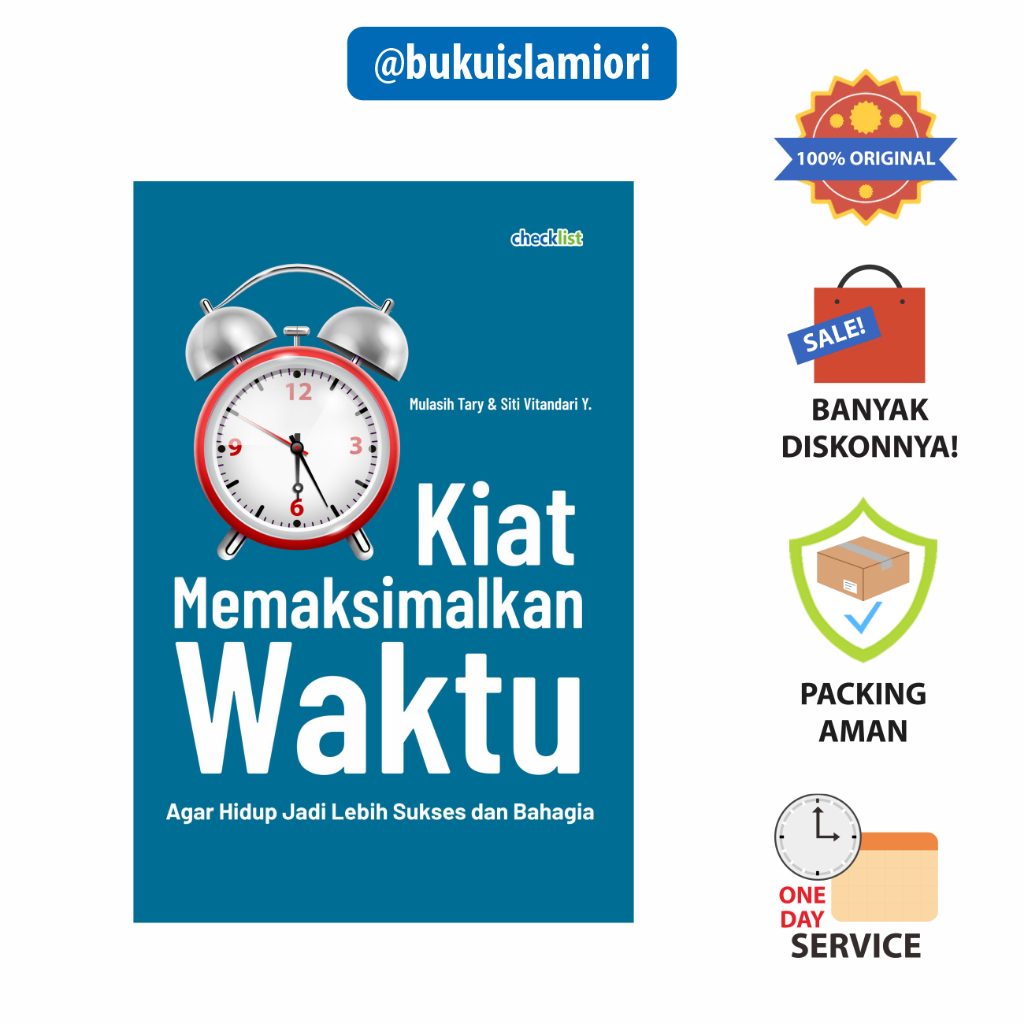 Buku Moticasi Kiat Memaksimalkan Waktu (Mulasih Tary & Siti Vitandari Y.)