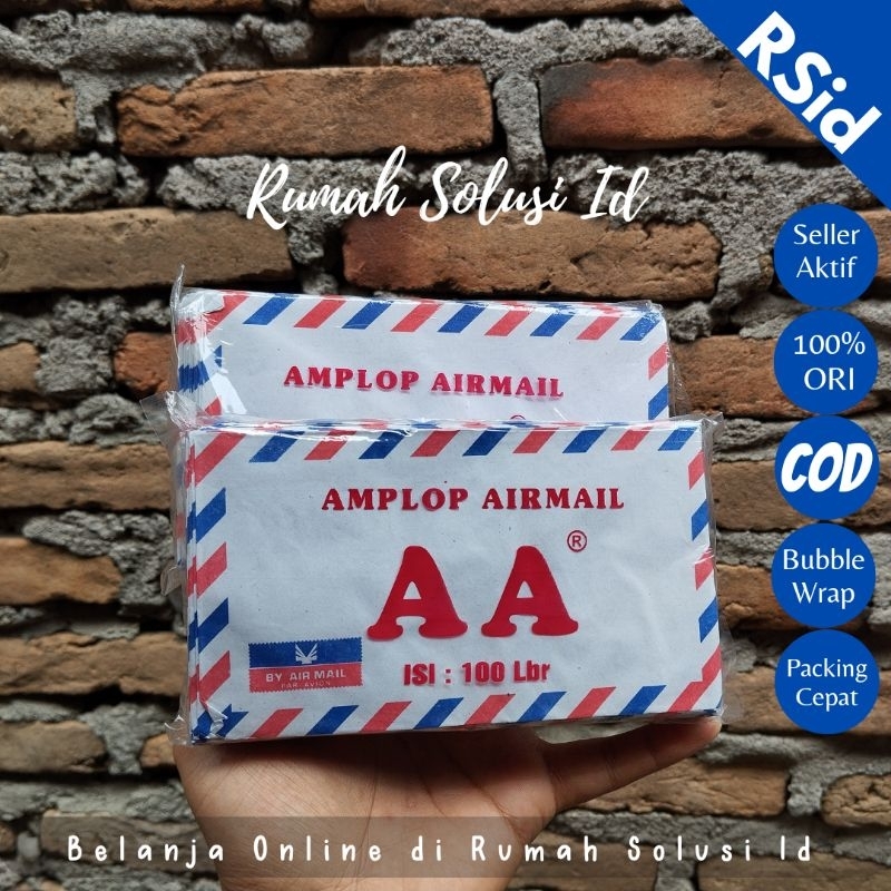 

Amplop AA Aimail / Amplop Avion AA Kecil isi 100 pcs