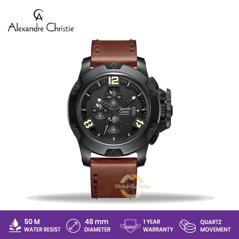 Jam Tangan Pria Alexandre Christie AC 6295 MC LIPBAIV Original Murah