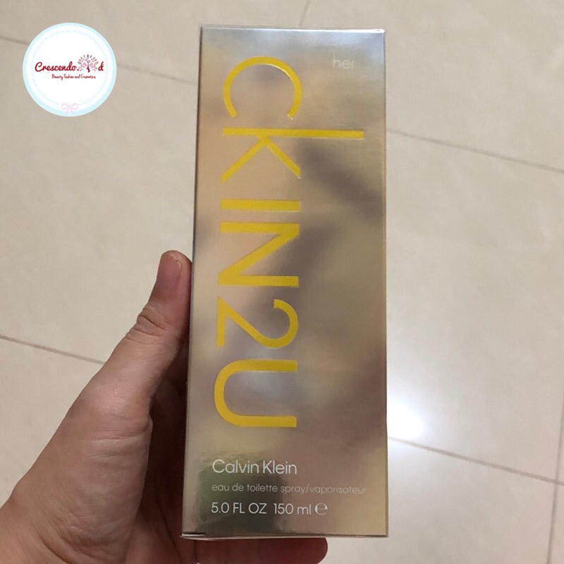 Calvin Klein Ck in 2 u her edt 150ml - promo parfum original 100%