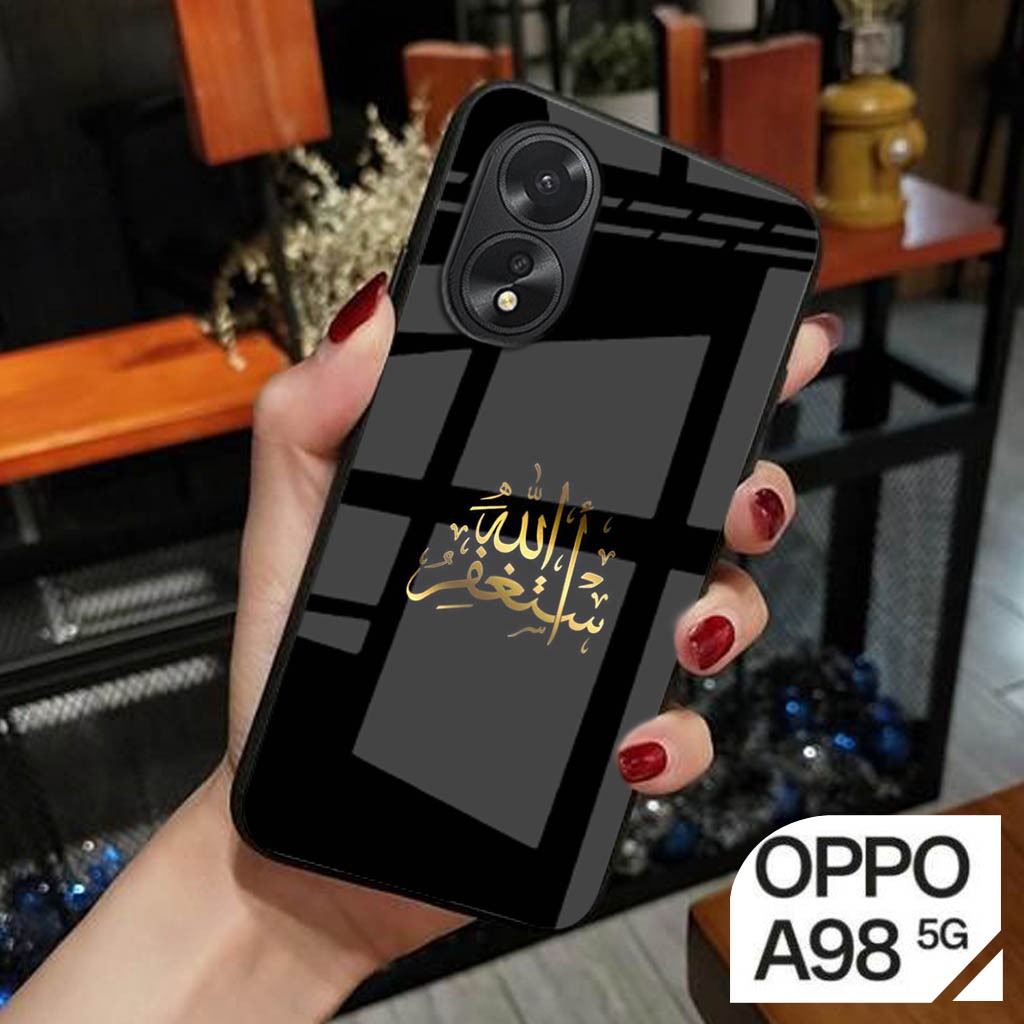 Case kaca Case Oppo A98 [H15]