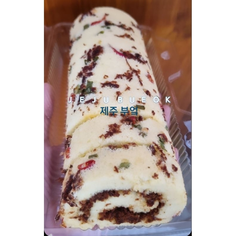 

MEAT FLOSS ROLL CAKE/ABON ROLL CAKE UTUH