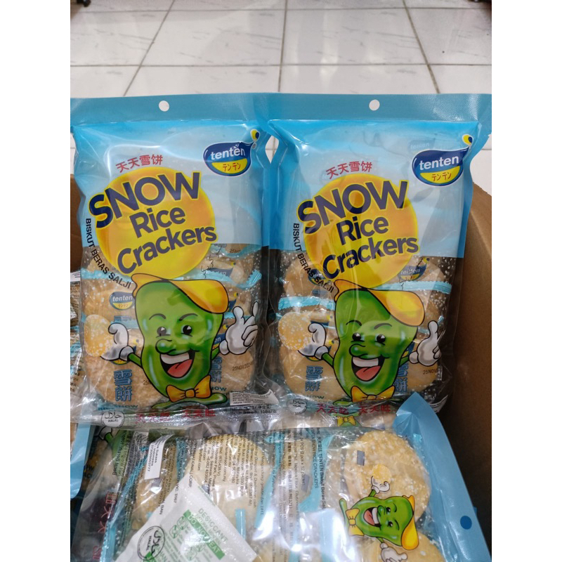 

Snow Rice Crackers kemasan 108gram