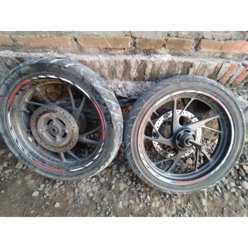 VELG DEPAN BELAKANG HONDA NEW CBR 150R CBR150R LED CB 150R CB150R DEPAN BELAKANG