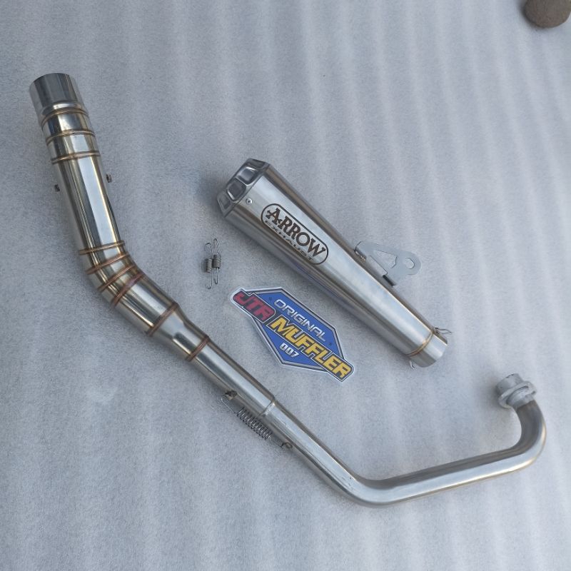 Knalpot Arrow Vixion satria fu mx king R15 jupiter mx Cb 150r gsx r150 xabre xsr 155