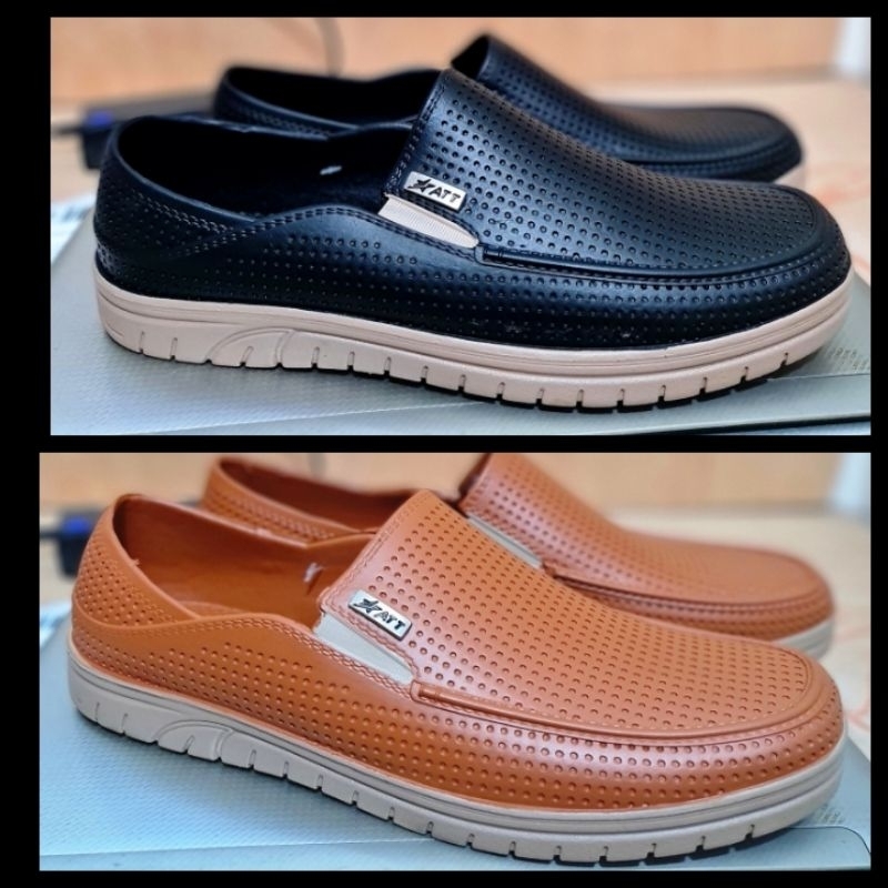 Sepatu karet pria original pro att sepatu kerja anti air