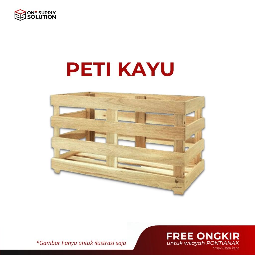 PETI KAYU (KACA)