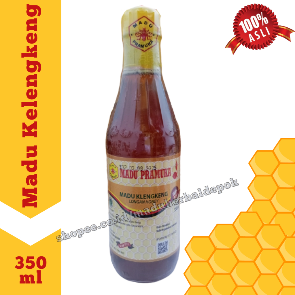 

Madu Pramuka Kelengkeng 350 ml