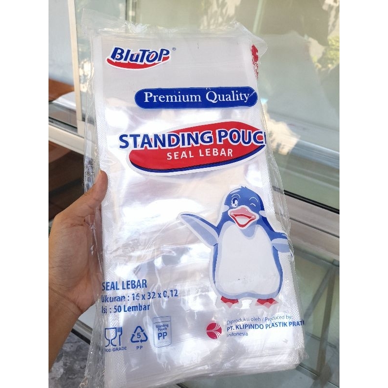 STANDING POUCH UKURAN 16X32 ISI 50PCS