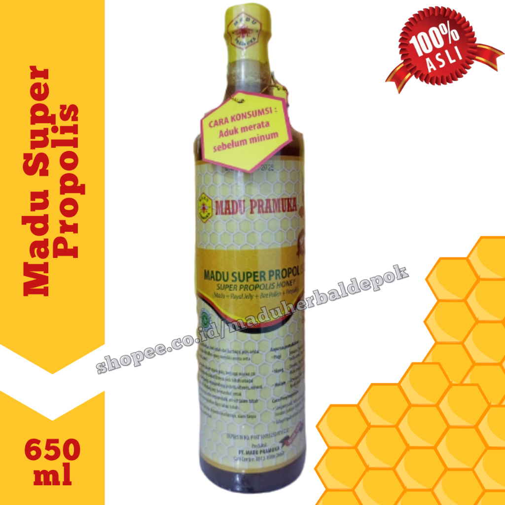 

Madu Pramuka Super Propolis 650 ml