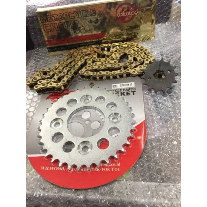 Gir gear set wilwood supra fit new/supra x 125/kharisma