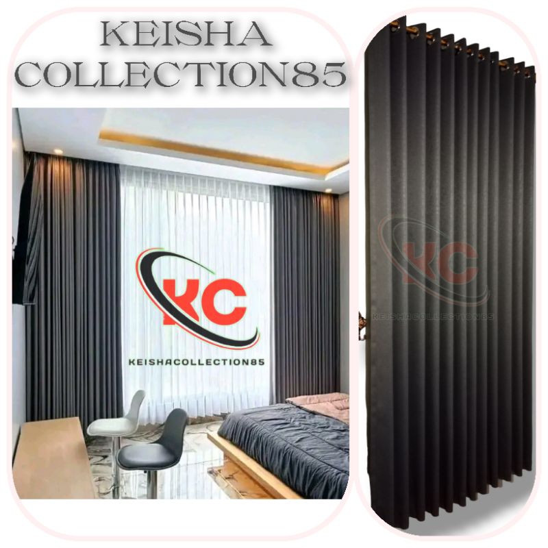 promo GORDEN BLACKOUT POLOS GLOSSY KORDEN EMBOSS PREMIUM HORDENG MINIMALIS GORDYN IMPORT GORDENG
