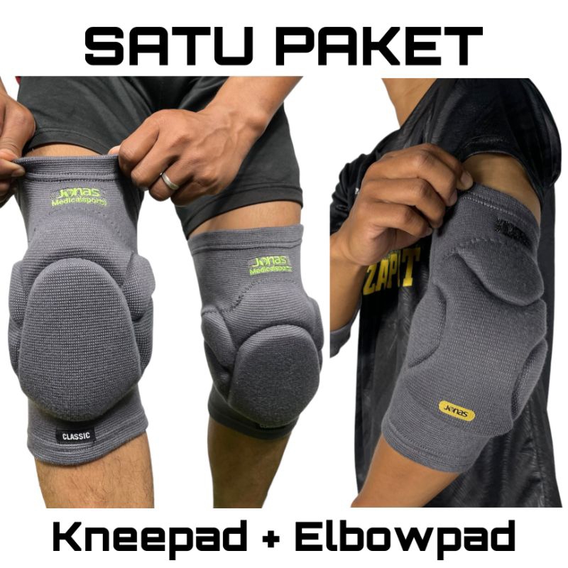 Kneepad Jonas V2 Knee pad Futsal Elbow Jonas Pro Deker Pelindung lutut siku kiper futsal original