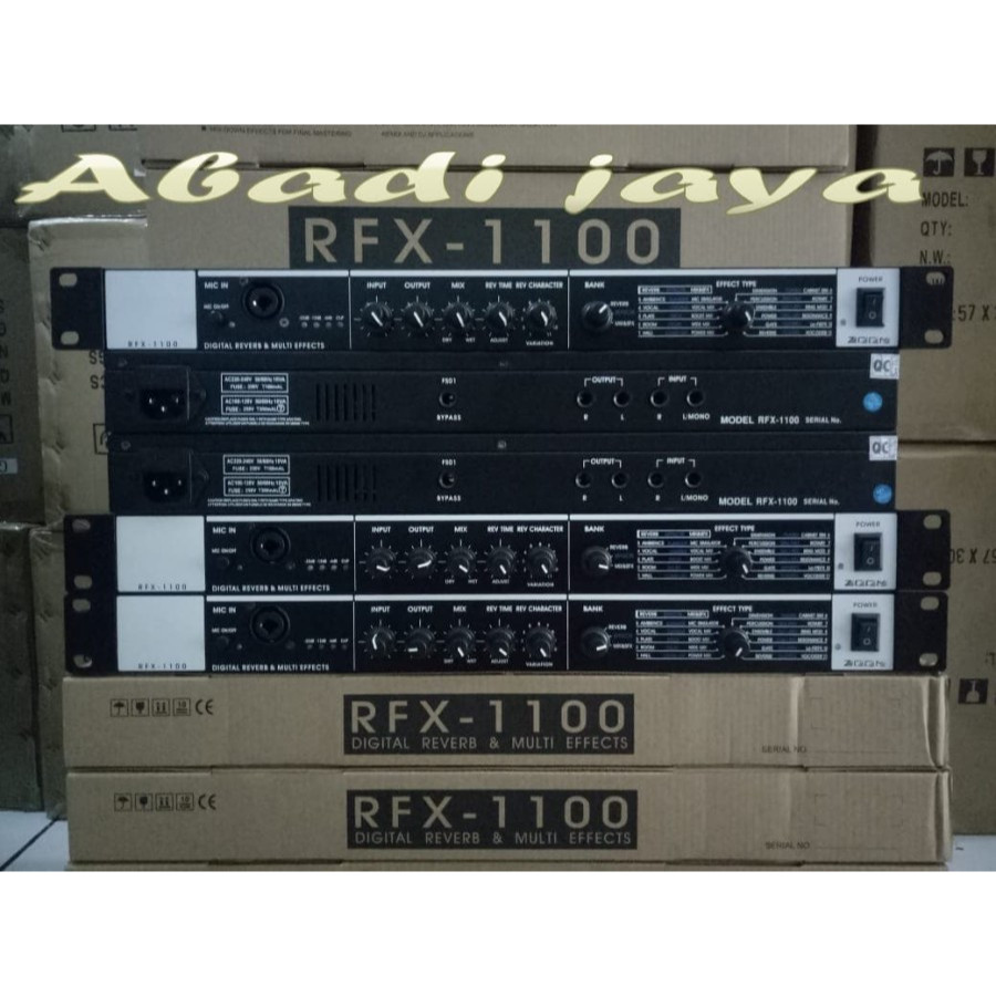 Effect Vocal ZOOM Rfx 1100 Efek Vocal ZOOM