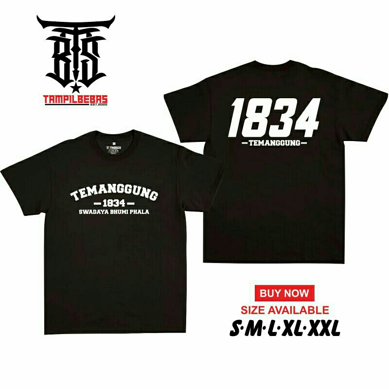TSHIRT KAOS TEMANGGUNG PREMIUM || BAJU KAOS TEMANGGUNG STREETWEAR || TEMANGGUNG