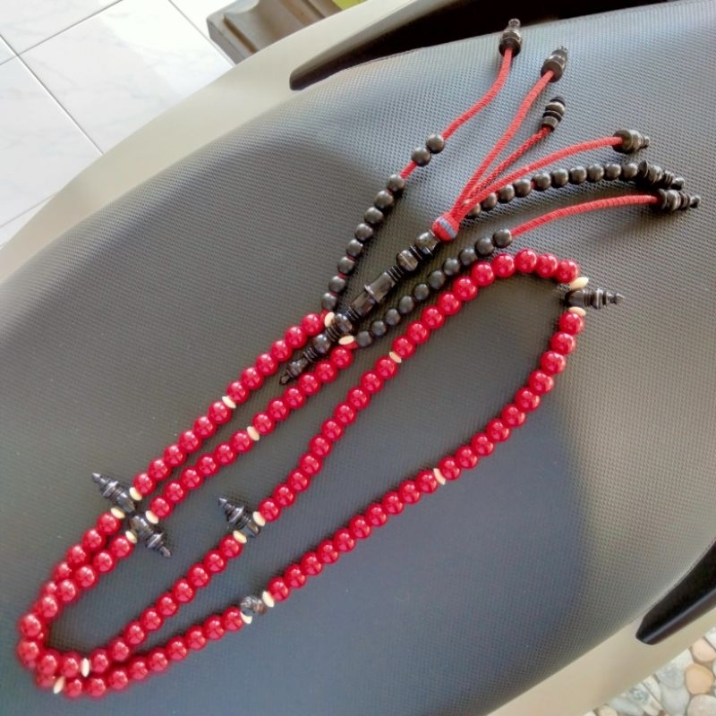tasbih batu marjan setting tijani ukuran 10mm