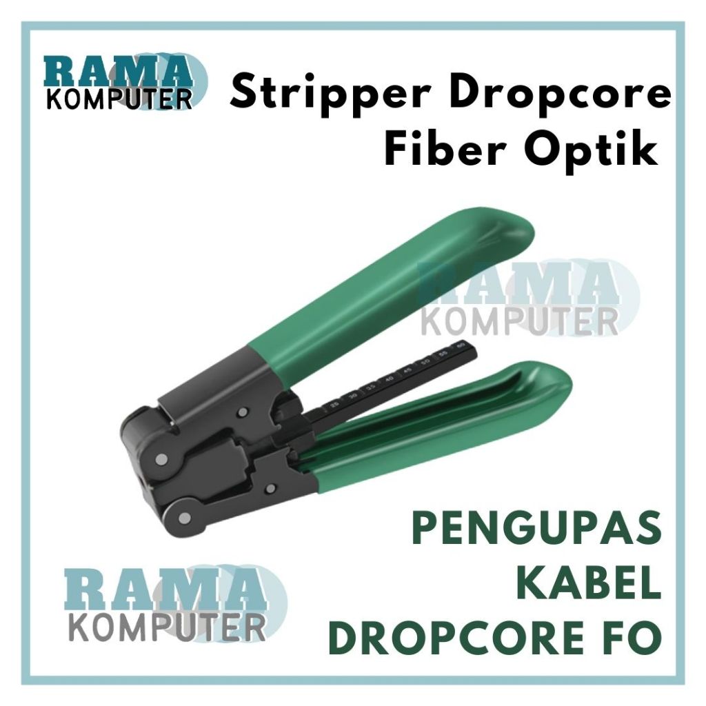 Alat Kerja Stripper Fiber Optik Dropcore FTTH Pencabut Kabel