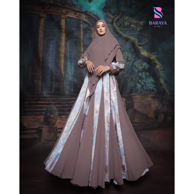 Pecah 8 Original Baraya Syar'i / Gamis Pecah 8 Original Premium / Gamis Syar'i Terbaru / Gamis Syar'