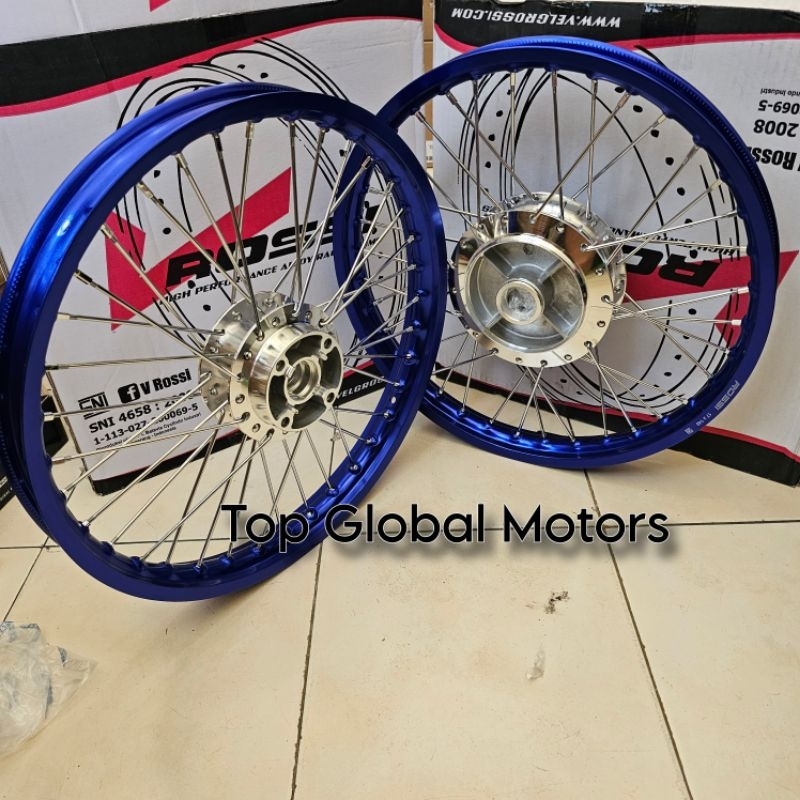 VELG ROSSI YAMAHA JUPITER MX OLD VEGA ZR VEGA R NEW F1ZR SEPASANG ORIGINAL ROSSI