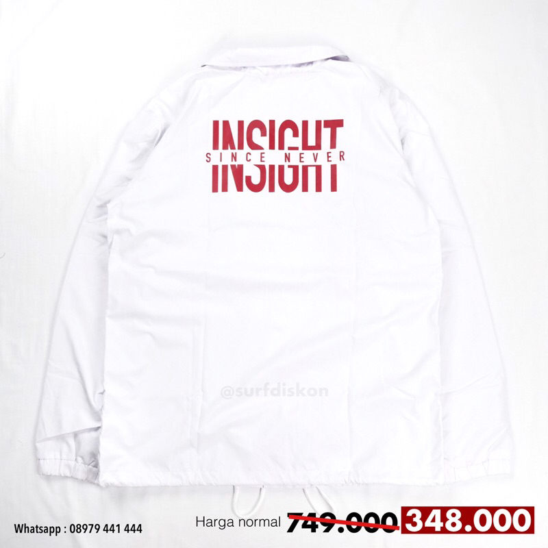 Jaket Insight Breaker White