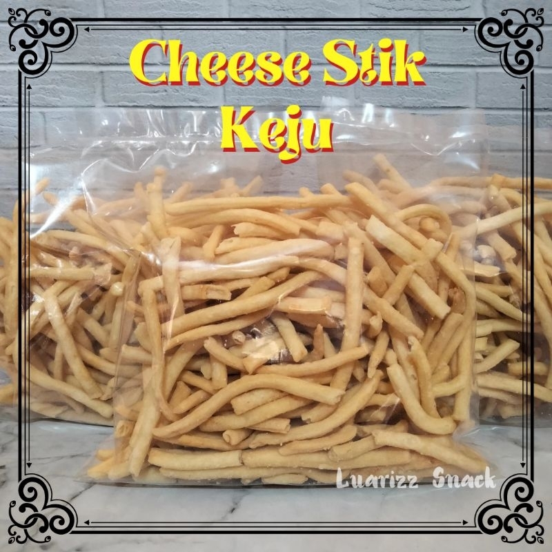 

250 gr Cheese Stik Bawang / Keju Cis Stik Kiloan