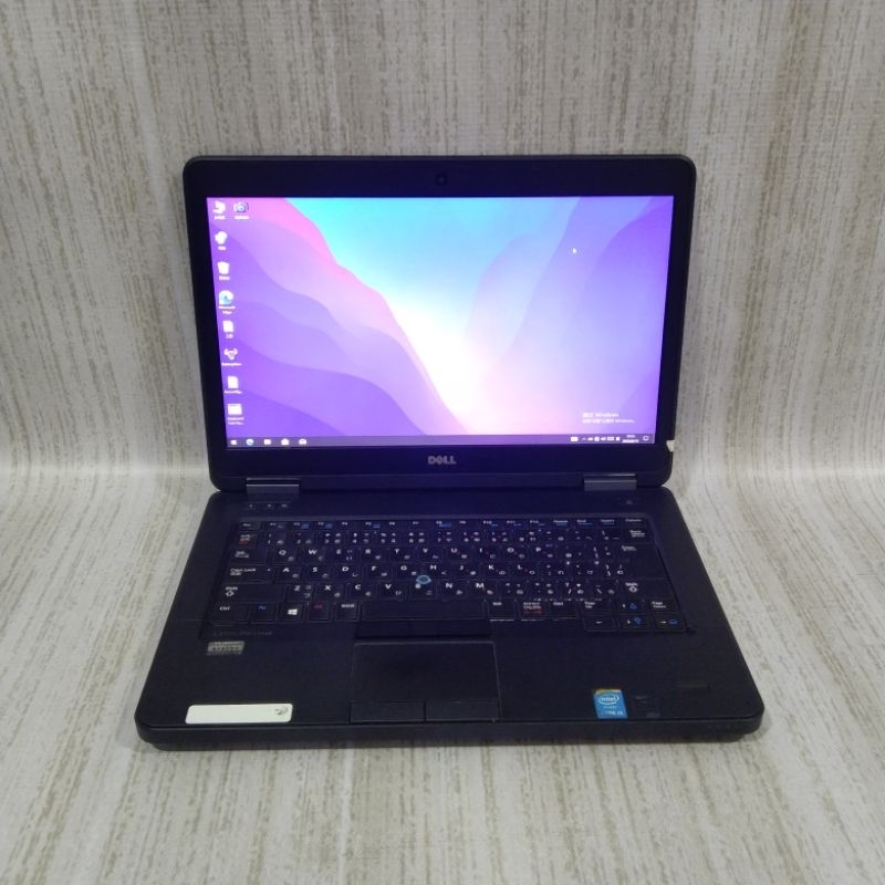 Laptop Dell Latitude E5440 Intel Core i5 Gen 4 RAM 8 GB SSD 256 GB Windows 10 Pro -Like New Siap Pak