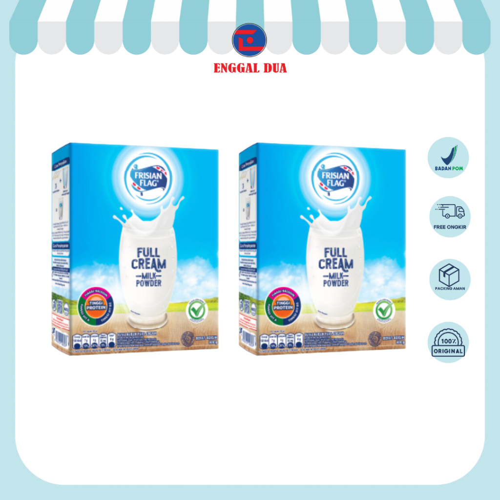 

Susu Bendera Full Cream 400gr