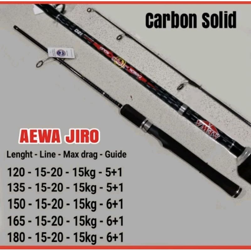JORAN PANCING CARBON SOLID AEWA JIRO 165/180 ... FUJI