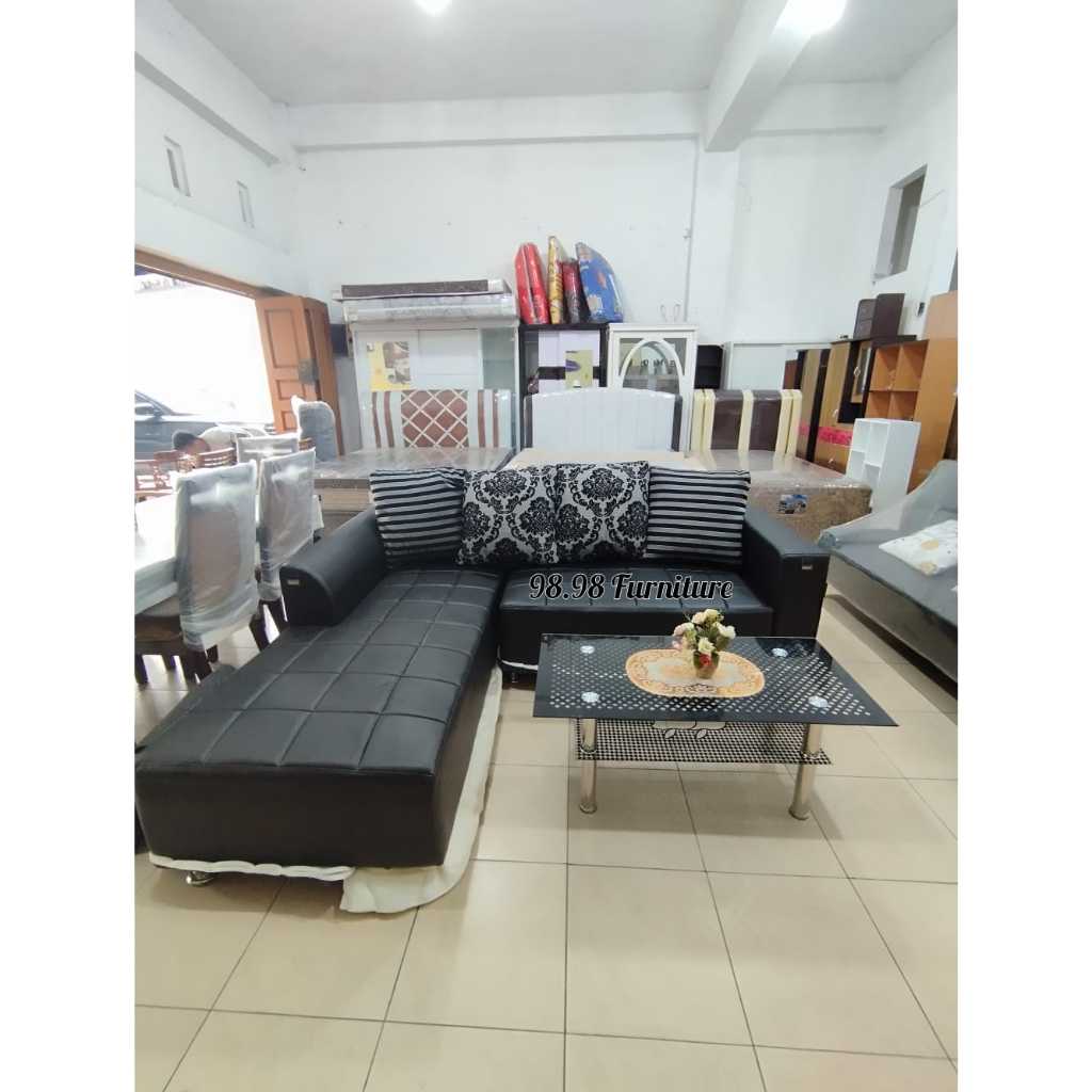 TITOV Type Marcella Sofa Sudut L Minimalis Fullset - Medan